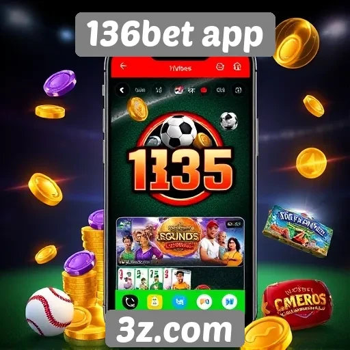 136bet app oferece ampla variedade de jogos